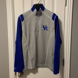 University of Kentucky (UK) Antigua 1/4 Zip Pullover